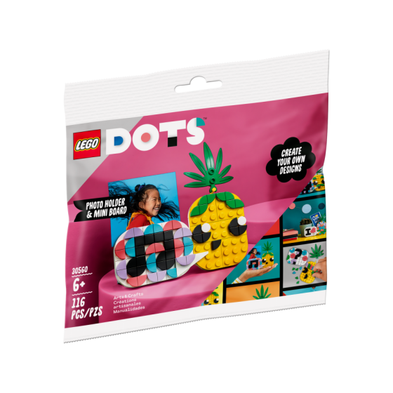 LEGO DOTS 30560 Ananasramka na zdjecie i minia