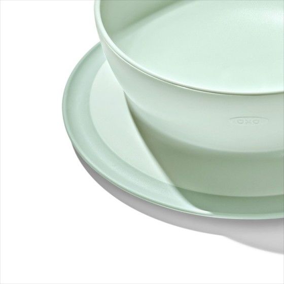 OXO Schüssel mit Silikon-Saugnapf Opal