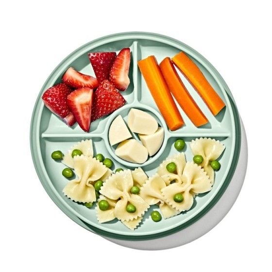 OXO Plateau partagé avec aspirateur opal en silicone