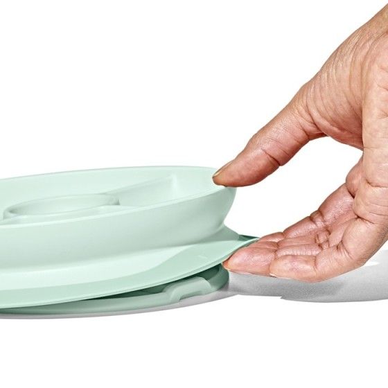 OXO Plateau partagé avec aspirateur opal en silicone