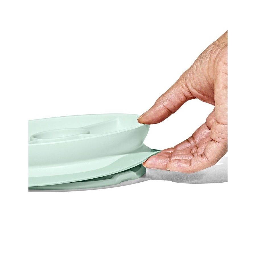 OXO Plateau partagé avec aspirateur opal en silicone
