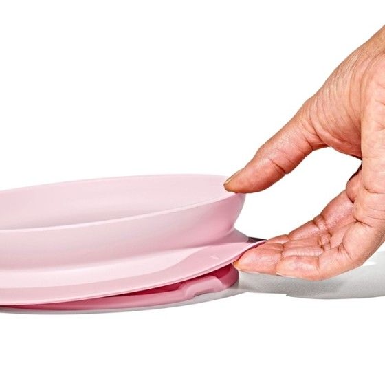 OXO Teller mit Silikon Blossom Sauger