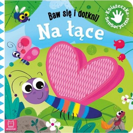 AKSJOMAT Have fun and tap. On the meadow. Sensory book