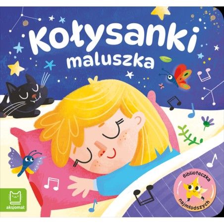 AKSJOMAT Maluszka uspávanky. Knižnica dievčatka