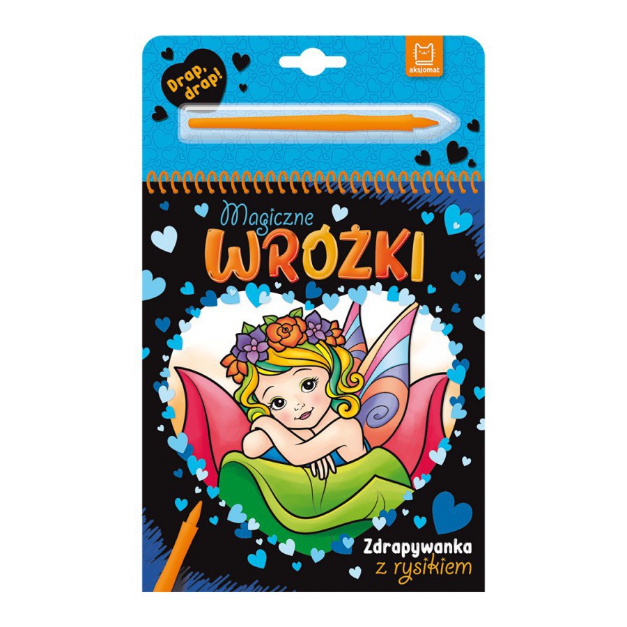 AKSJOMAT MAGICZNE WRÓŻKI. ZDRAPYWANKA Z RYSIKIEM - 9788382139952