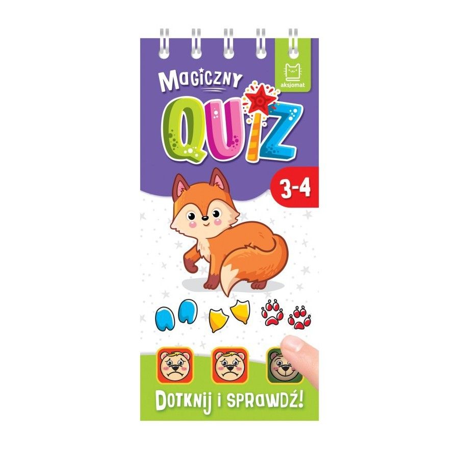 MAGISCHES AXIOM-QUIZ MIT EINEM FUCHS.TOUCH AND CHECK, SEIT 3