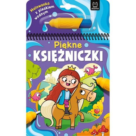 AKSJOMAT Színező könyv vízzel. 