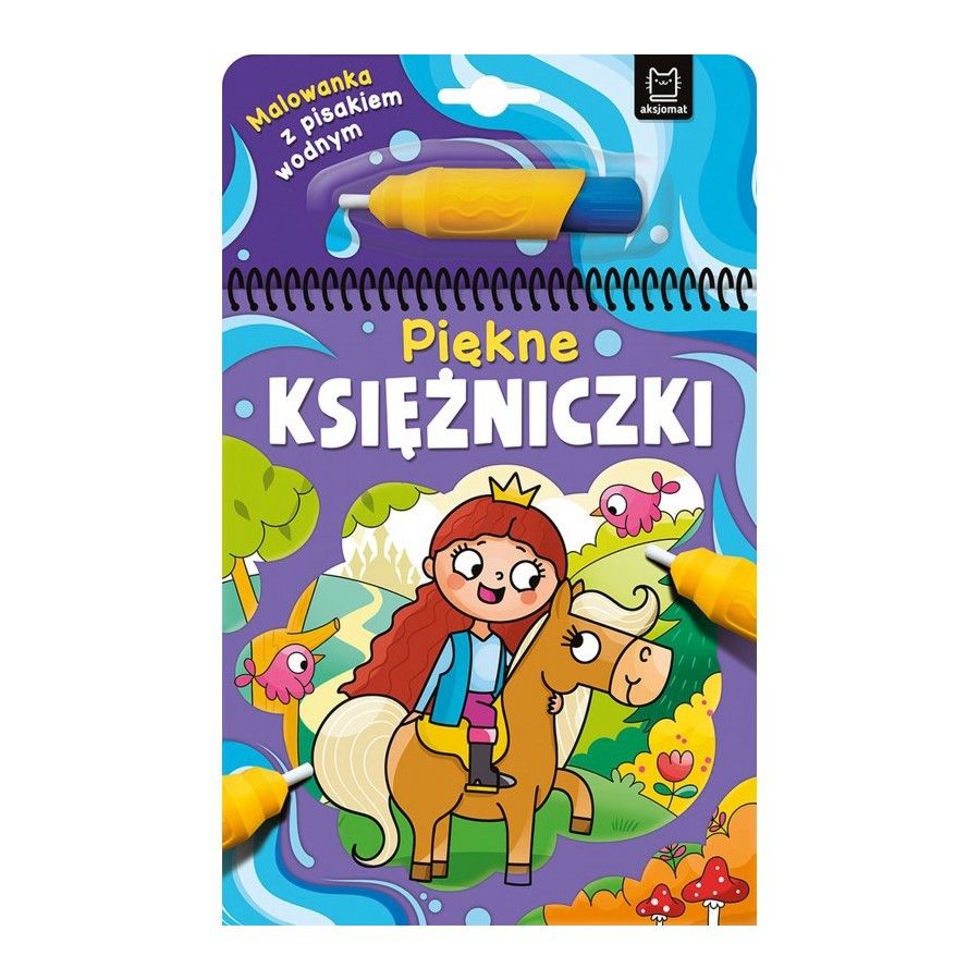 AKSJOMAT Színező könyv vízzel. 