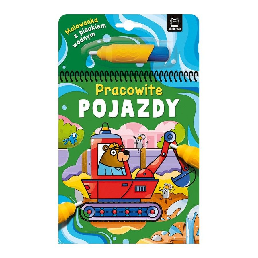 AKSJOMAT Farbenie knihy s vodou späť. 
