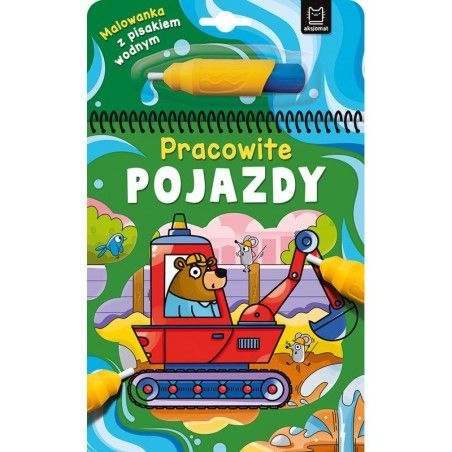 AKSJOMAT Farbenie knihy s vodou späť. Hard-Pracovné vozidlá