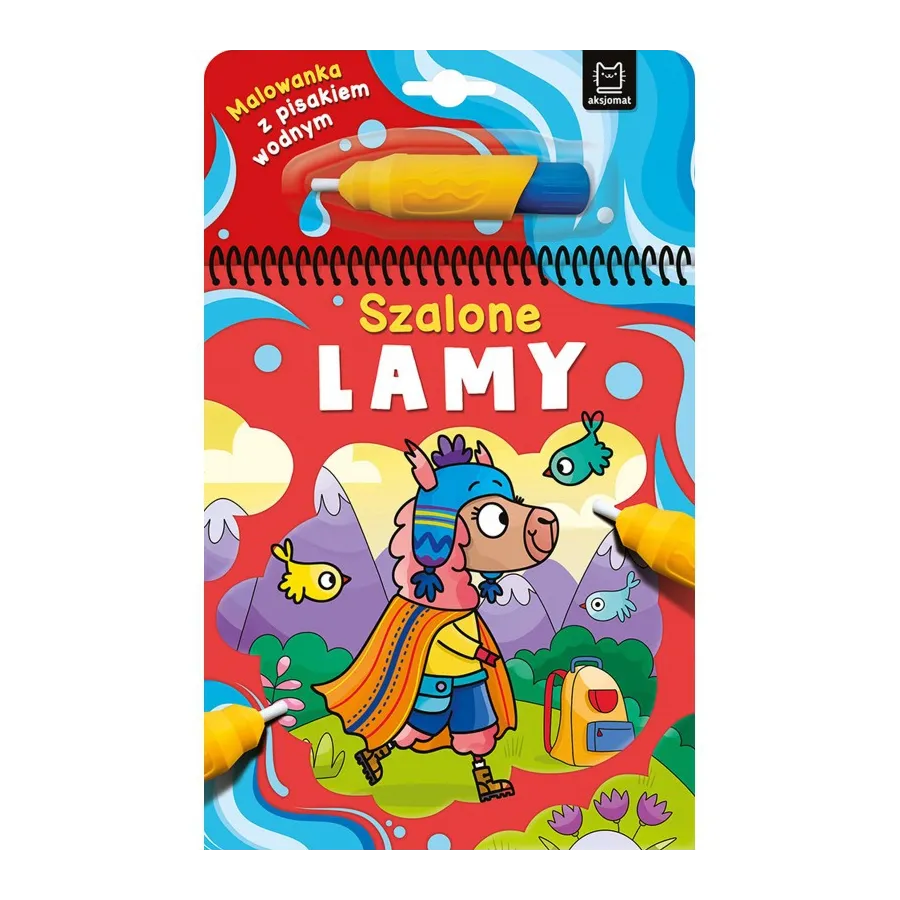 AKSJOMAT Színező könyv vízzel. 