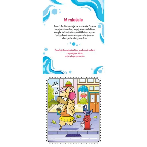 AKSJOMAT Színező könyv vízzel. 