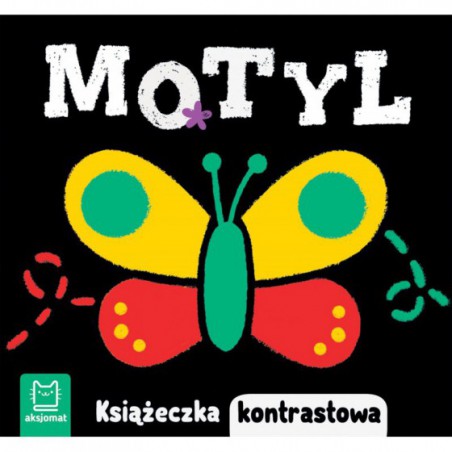 AKSJOMAT MOTYL. KSIĄŻECZKA KONTRASTOWA