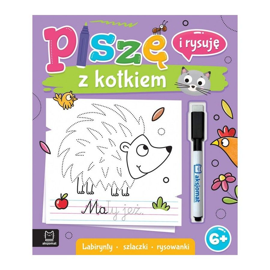 AKSJOMAT I write and draw with a kitten. 