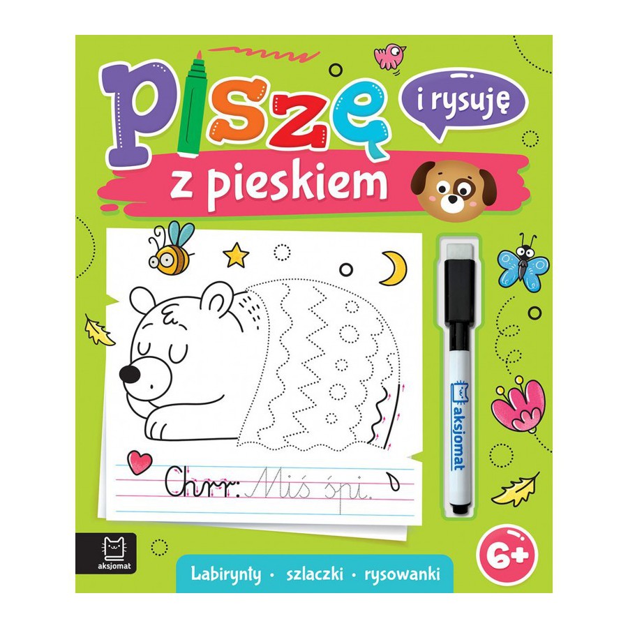 AKSJOMAT PISZĘ I RYSUJĘ Z PIESKIEM. 