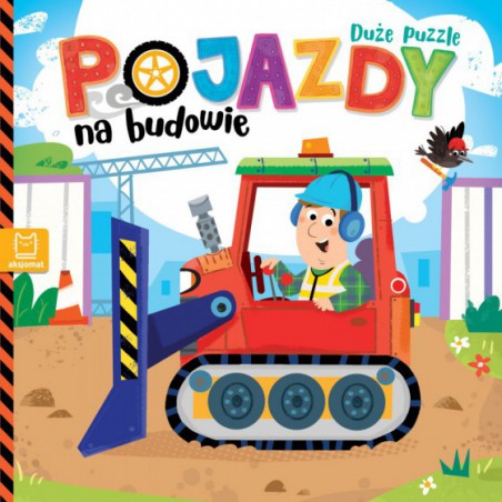 AKSJOMAT POJAZDY NA BUDOWIE. DUŻE PUZZLE