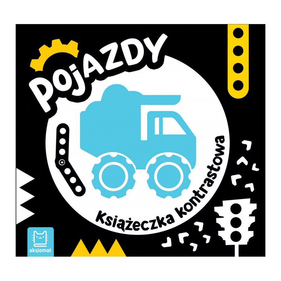 AKSJOMAT POJAZDY. KSIĄŻECZKA KONTRASTOWA - 9788382137705