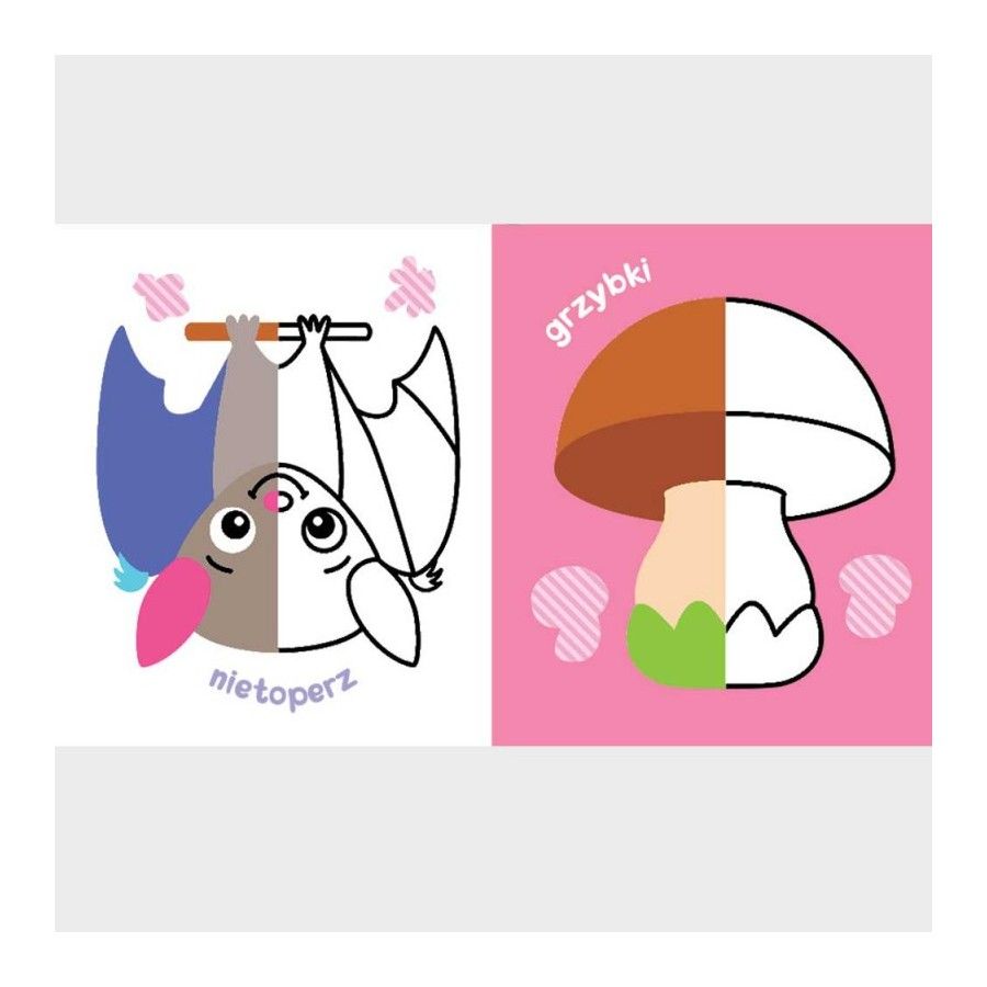 L'AXIOME MOITIÉ ET MOITIÉ. COLORIAGE DU PETIT MOUTON AVEC LE