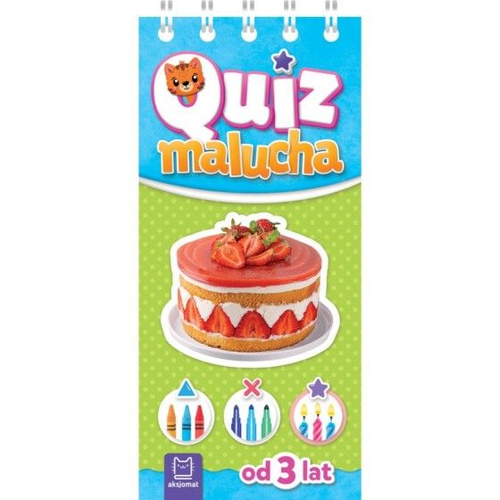 AKSJOMAT Toddler quiz med en kattunge i 3 år