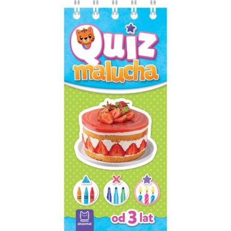 AKSJOMAT Toddler quiz with a kitten for 3 years
