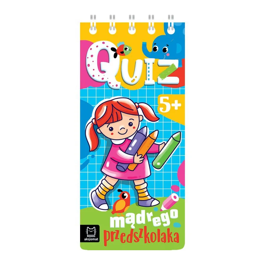 AKSJOMAT QUIZ MĄDREGO PRZEDSZKOLAKA OD 5 LAT - 9788382137637 AKSJOMAT QUIZ MĄDREGO PRZEDSZKOLAKA OD 5 LAT - 9788382137637