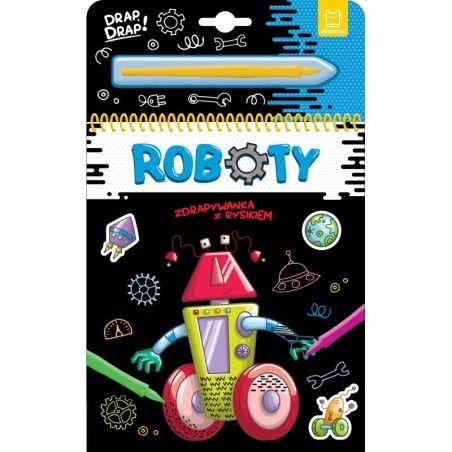 ROBOTER AXIOMAT.Rubbelspiel mit einem Stift