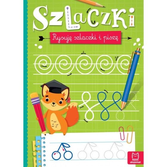 AKSJOMAT Szlaczki. Nakreslím stopy a psát