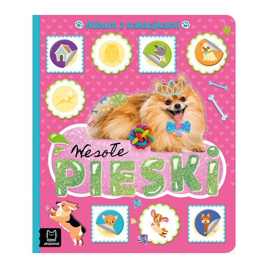 AKSJOMAT WESOŁE PIESKI. ALBUM Z NAKLEJKAMI - 9788382131680