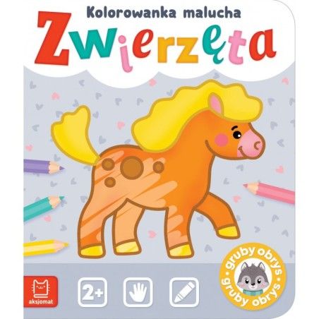 TIERAXIOMAT.AUSMALBILD FÜR KLEINKINDER