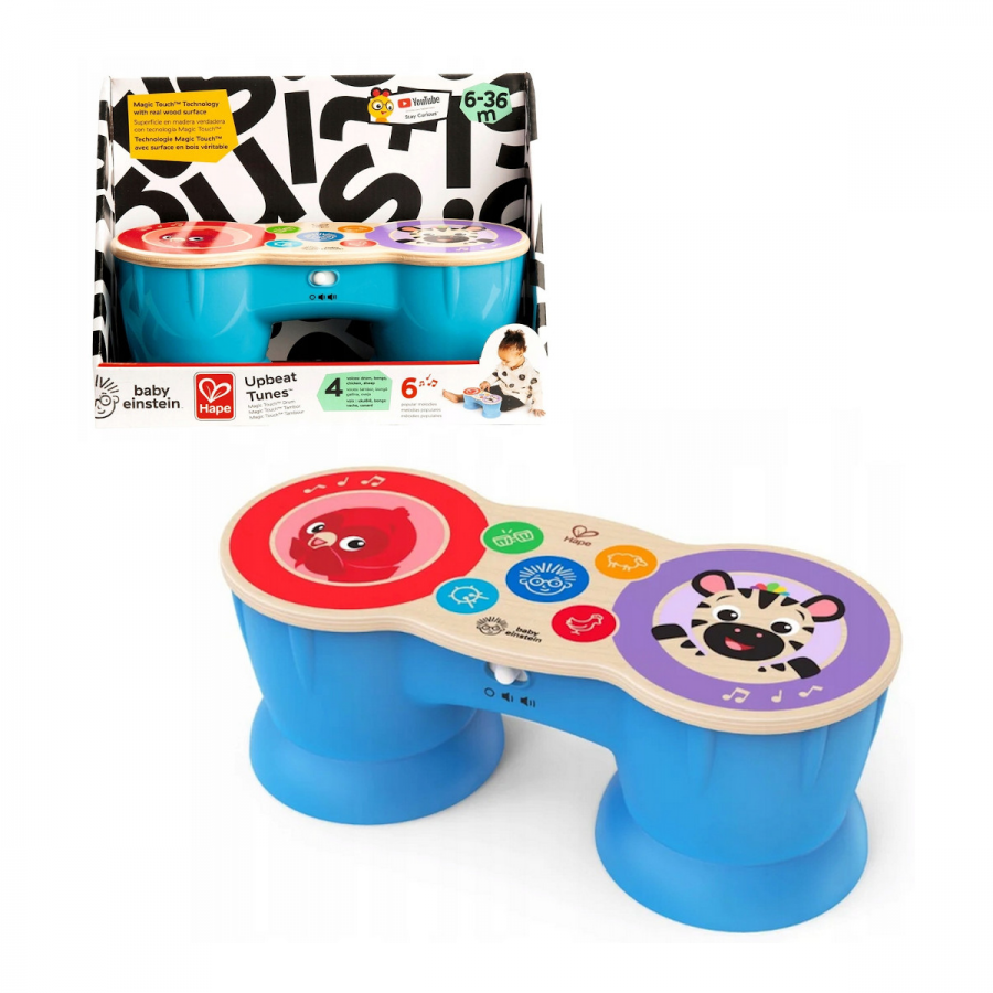 Hape Magiczne dotykowe bębenki - 6943478030718