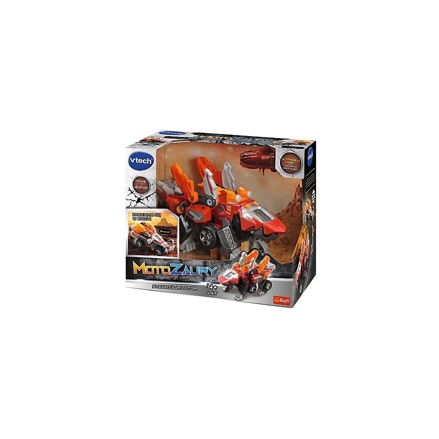 Vtech Zabawka interaktywna Motozaury, Stegozaur Lutor