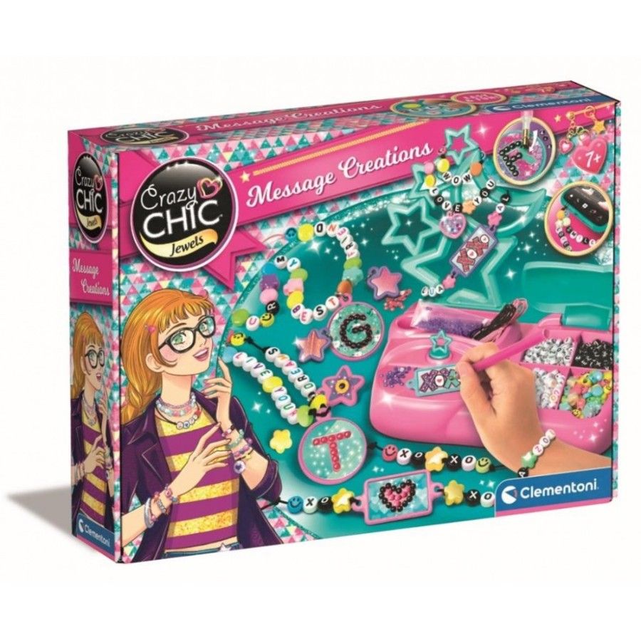 ClementoniKreativset „Crazy Chic Letter Jewelry Workshop“