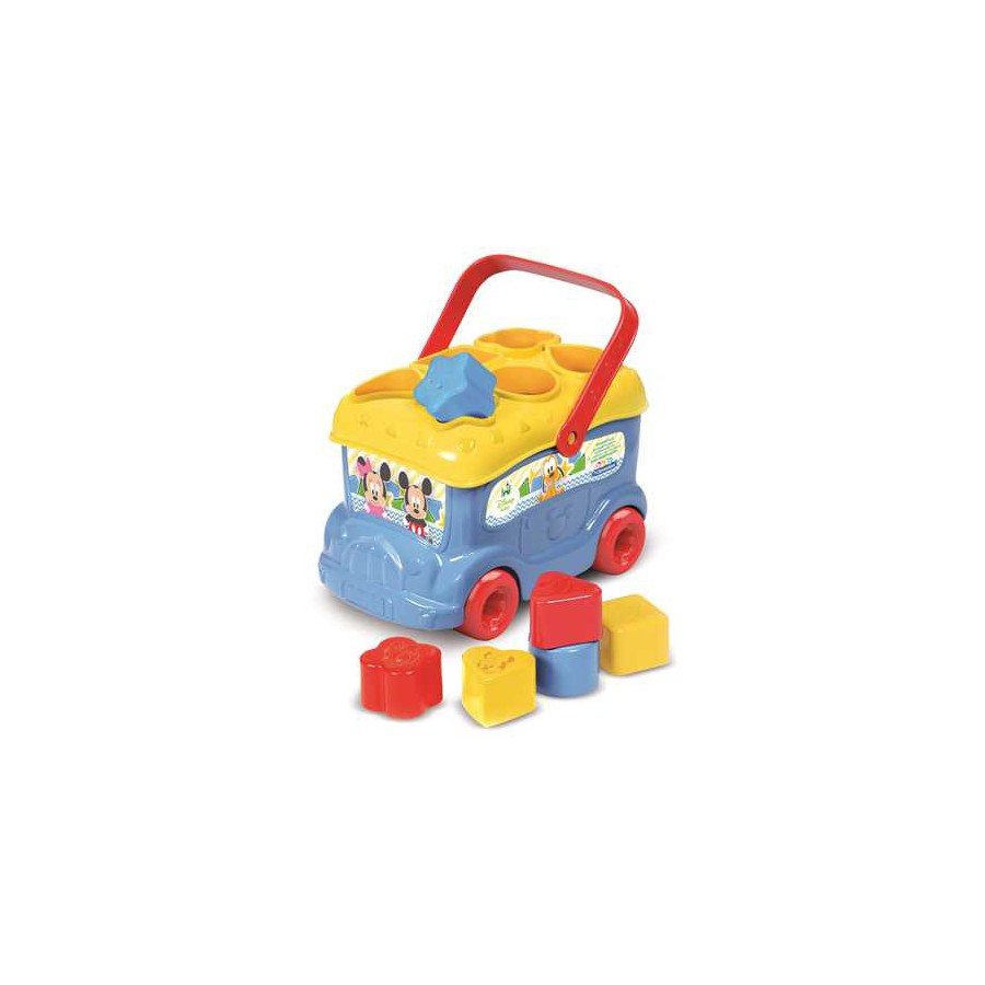 Clementoni Sorter Autobus Baby Mickey - 8005125143955