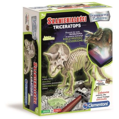 Clementoni Triceratops化石集