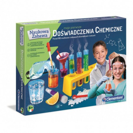 Clementoni Zestaw naukowy Moje pierwsze doświadczenia chemiczne