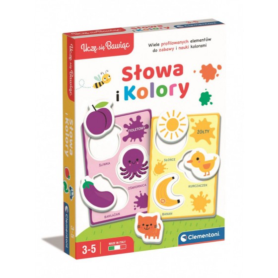 Clementoni Gra Słowa i kolory - 8005125507603