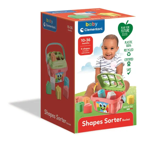 Clementoni Koszyk kształtów i kolorów