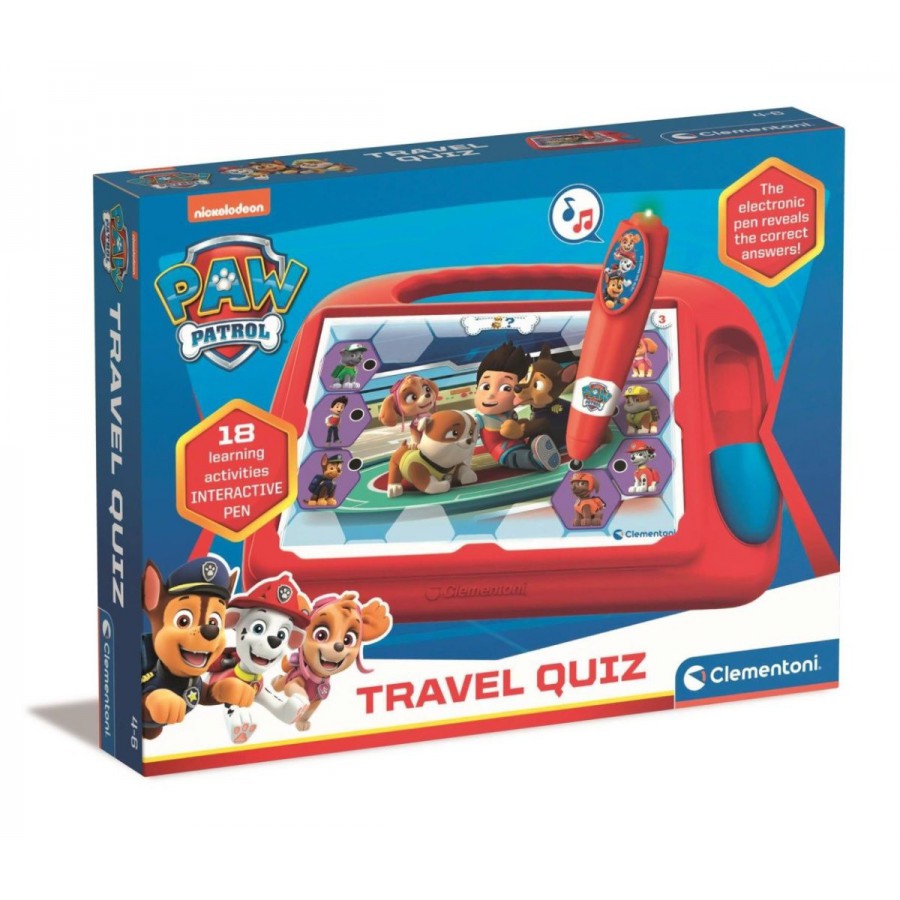 Clementoni Gra Travel Quiz Psi Patrol - 8005125163359