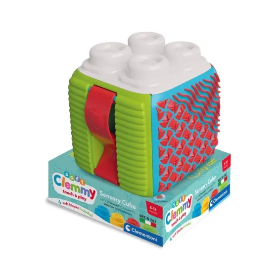 Clementoni Blokkok Clemmy Sensory Cube - 8005125179022