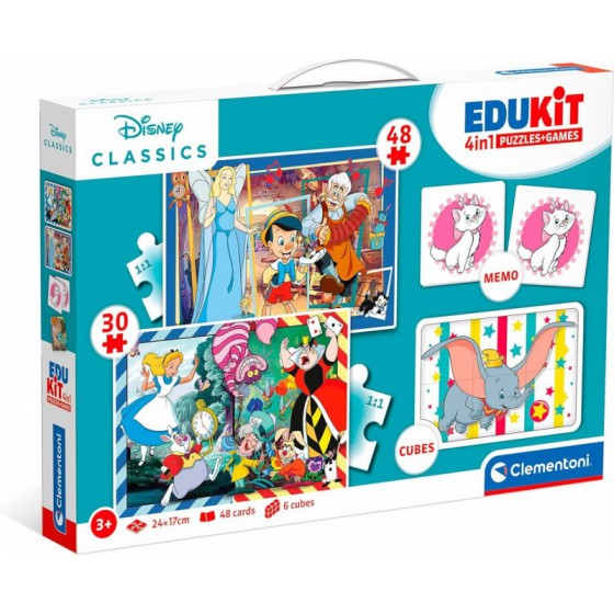 Clementoni Zestaw gier Edukit Disney - 8005125182909