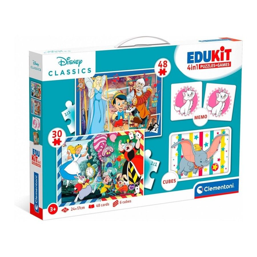 Clementoni Game Kit Edukit Disney - 8005125182909