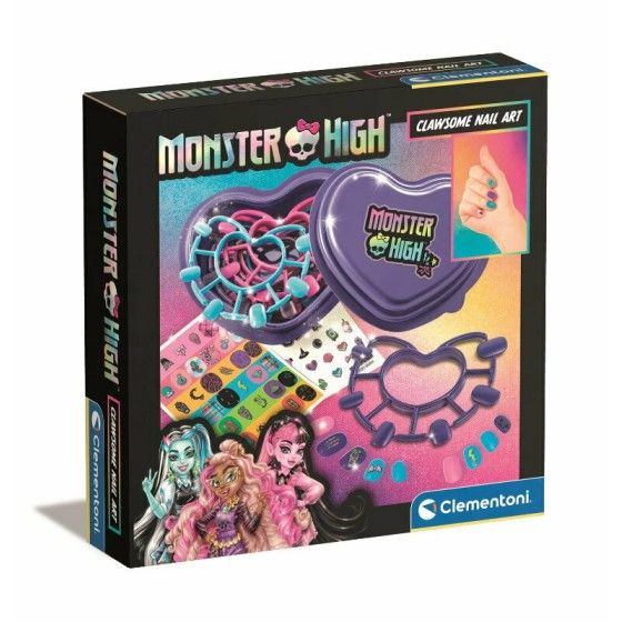 Clementoni Monster High Set - прикраси для нігтів
