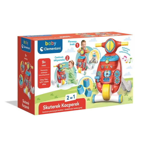 Clementoni Chodzik pchacz skuterek Arturek