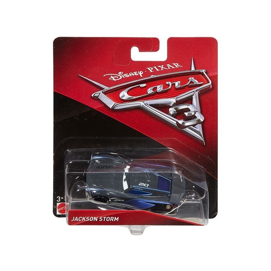 CARS 3 auta asortyment niebieskie DXV29 - 887961403466