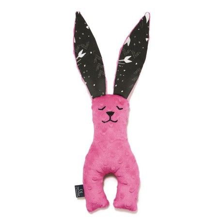 La Millou La mascotte est le lapin Minky Dark Luna Fuchsia
