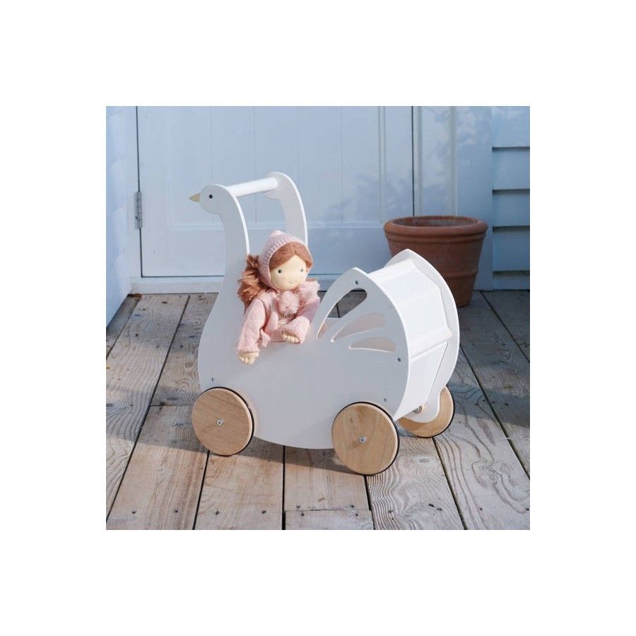Tender Leaf Toys Chariot de poupées avec accessoires