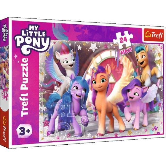 Trefl Puzzle 24 Maxi Pony Pony Vidám Ponyday -