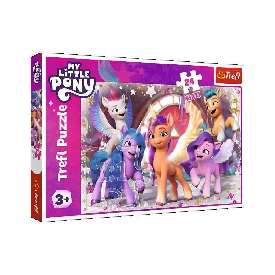 Trefl Puzzle 24 Maxi Kucyki Pony Wesoły dzień kucyków