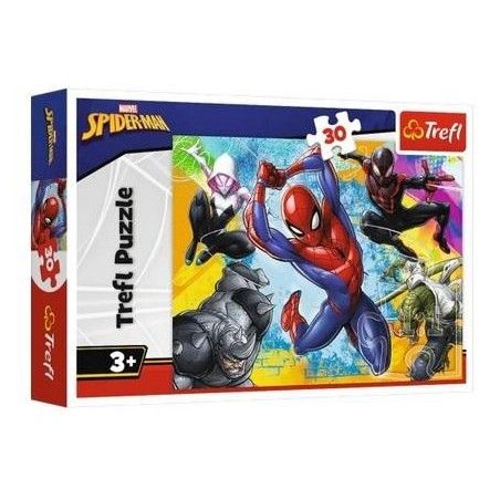 Trefl Marvel 30 El puzzle. Colori di Spider-Man