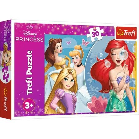 Trefl Puzzle Disney 30 el. Piękny dzień księżniczek